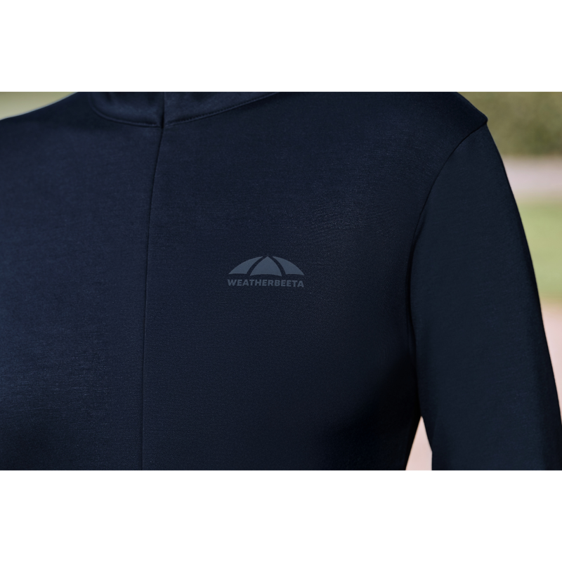 WeatherBeeta Copper 1/2 Zip Long Sleeve Mid-Layer - Navy-3