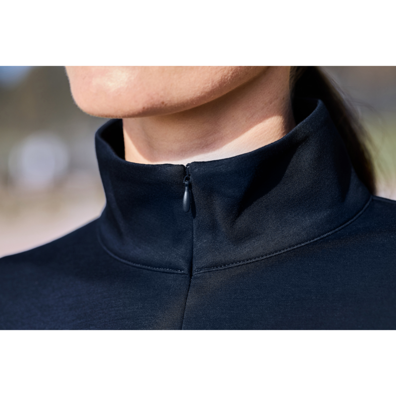 WeatherBeeta Copper 1/2 Zip Long Sleeve Mid-Layer - Navy-1
