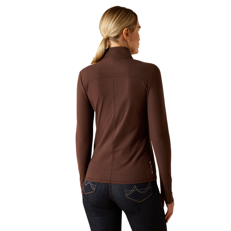 Ariat Women's Lowell 3.0 1/4 Zip Baselayer - Java-1