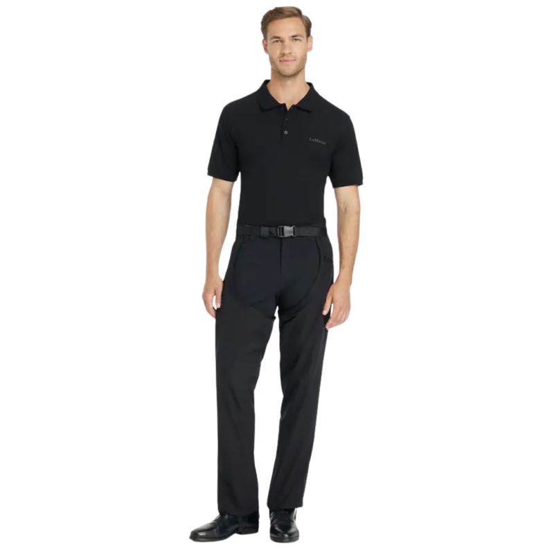 LeMieux Drytex Stomwear Waterproof Chaps - Black-3