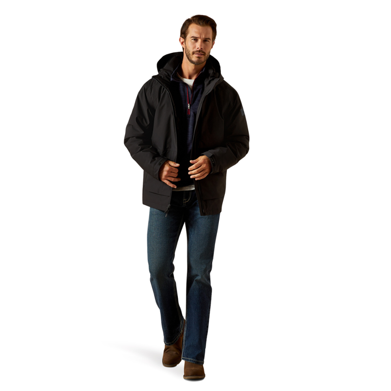 Ariat Men's Outer Banks Waterproof Jacket - Black-7