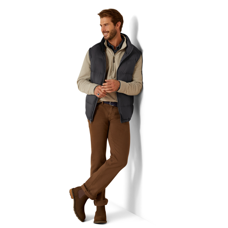 Ariat Men's UltraPuff down Vest - Black-4