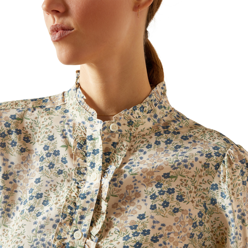 Ariat Women's Cricklade Blouse - Floral Print-2