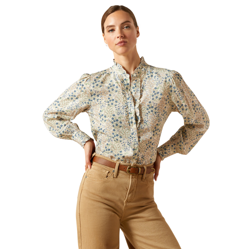 Ariat Women's Cricklade Blouse - Floral Print-3
