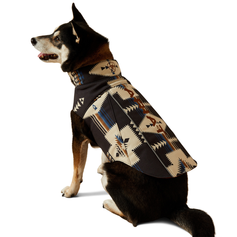 Ariat Team Softshell Dog Jacket - Thornstone Print-5
