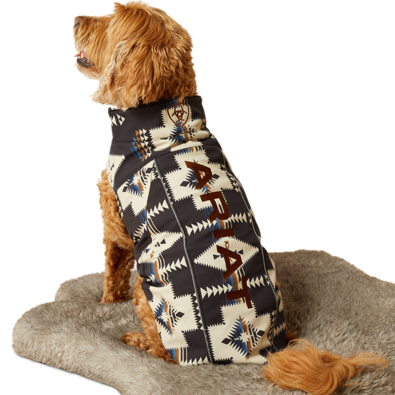 Ariat Team Softshell Dog Jacket - Thornstone Print-4