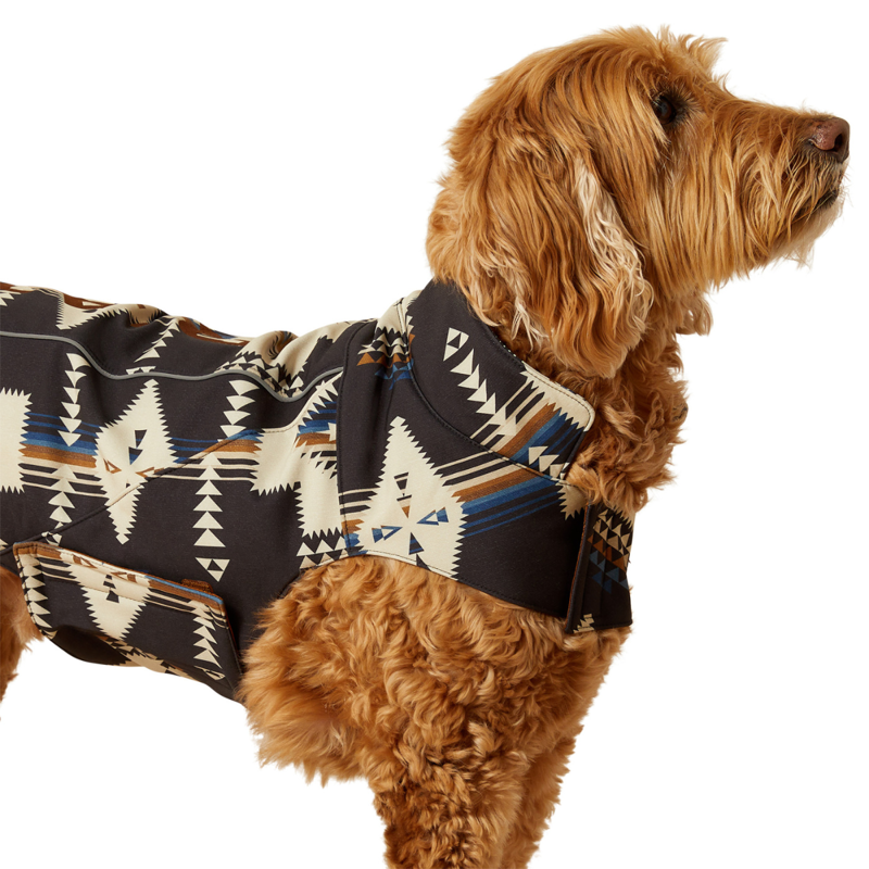 Ariat Team Softshell Dog Jacket - Thornstone Print-2