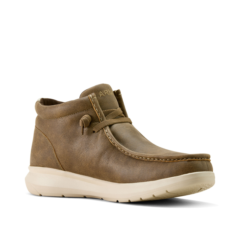 Ariat Men's Hilo Mid Shoe - Brown Bomber-3