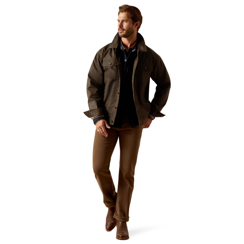 Ariat Men's Drayham Jacket - Brown-4