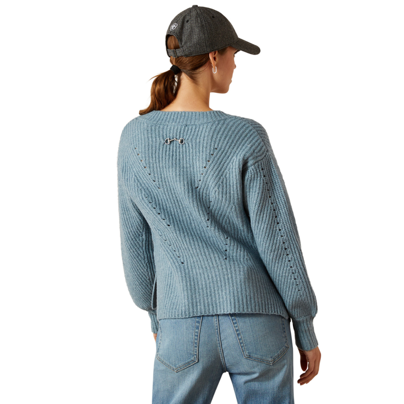 Ariat Women's Blaydon Sweater - Spring Lake Heather-1