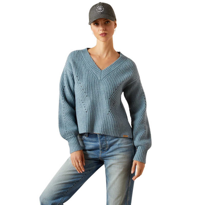 Ariat Women's Blaydon Sweater - Spring Lake Heather