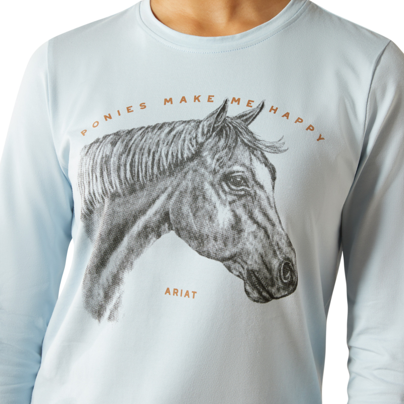 Ariat Youth Happy T-Shirt - Skyway-2
