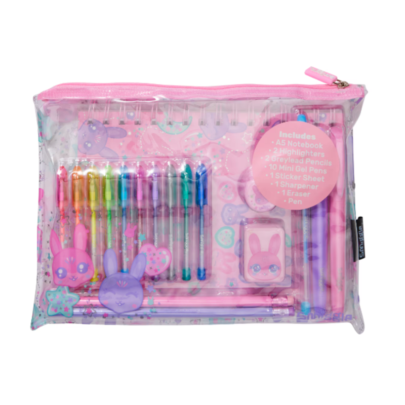 Smiggle All Stars A5 Essentials Stationary Gift Pack - Pink-1