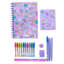 Smiggle All Stars A5 Essentials Stationary Gift Pack - Lilac