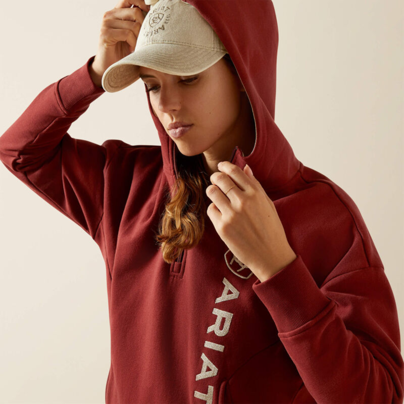 Ariat Women's Rabere 2.0 Hoodie - Madder Brown-3
