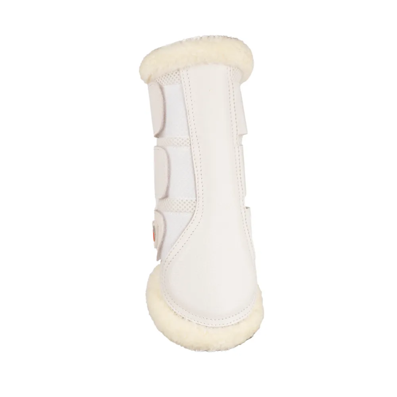 ProReaction Performance Air Mesh Brushing Boots by Hy Equestrian - White-1