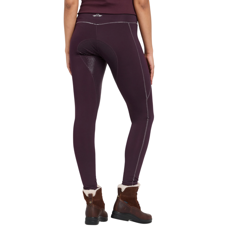 HV Polo HVPSporty Sue Full Grip Riding Tights - Dark Berry-2