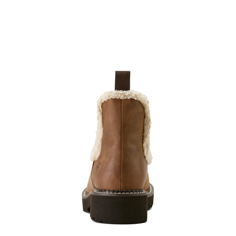 Ariat Women's Fatbaby Chelsea Cozy Western Boot - Distressed Brown-2