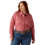 Ariat Women's Team Kirby Stretch Shirt - Mauvewood