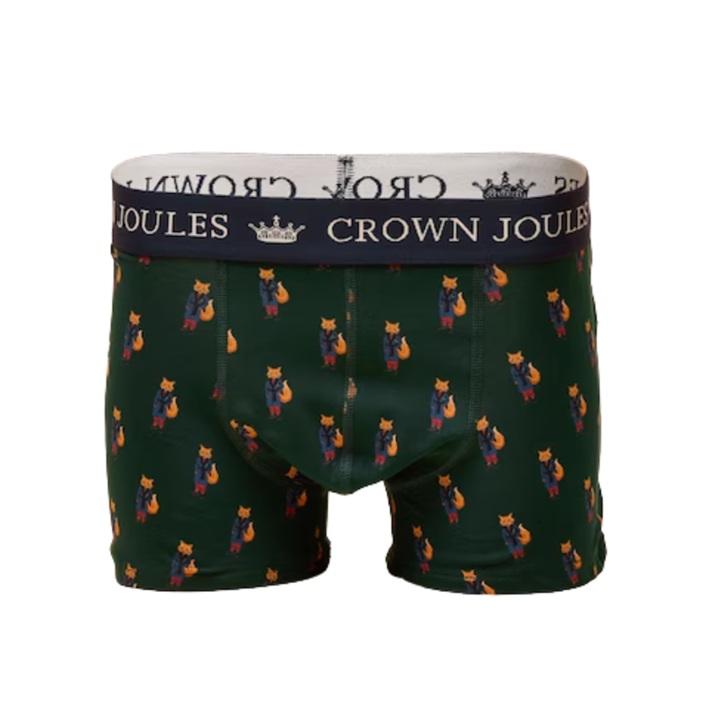 Joules Men's Crown Joules Pack of Two Underwear - Green/Blue-1