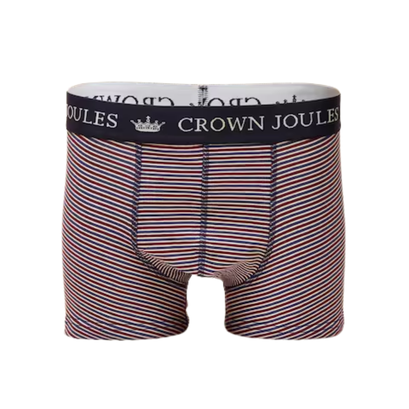 Joules Men's Crown Joules Pack of Two Underwear - Burgundy Red-1