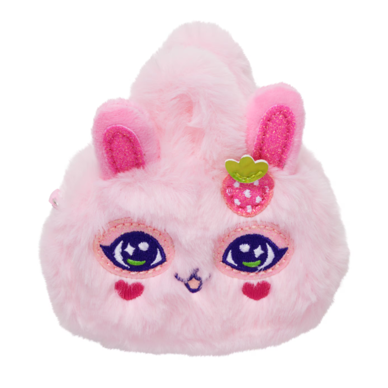 Smiggle Furry Buds Mini Pen Pal Notepad Keyring - Pink-1