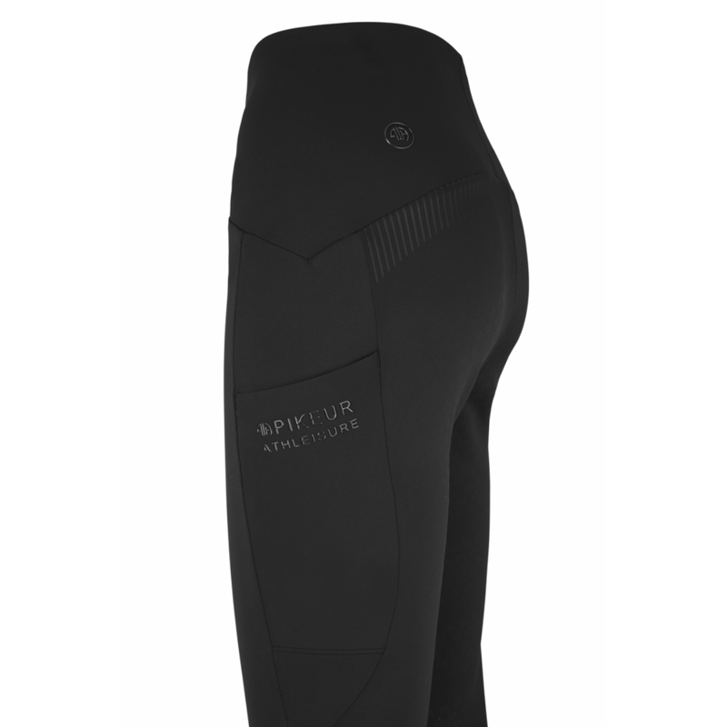 Pikeur  Ladies Yella Seamless Riding Leggings - Black-2