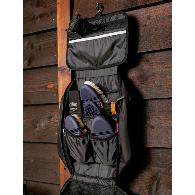 LeMieux Fold Down Pocket Organiser - Black-3