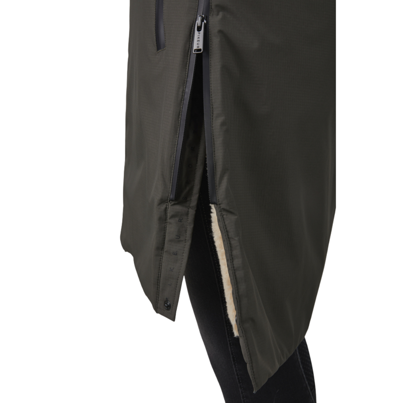 Pikeur Sports Ladies Raincoat - Deep Khaki-4