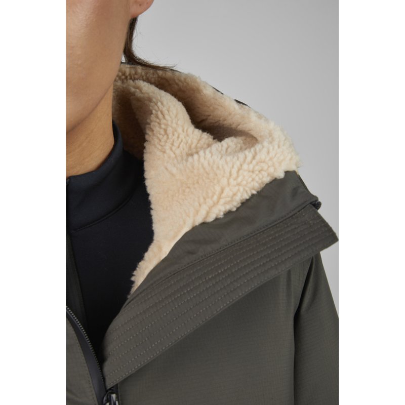 Pikeur Sports Ladies Raincoat - Deep Khaki-7