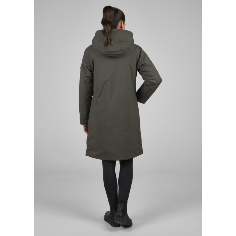 Pikeur Sports Ladies Raincoat - Deep Khaki-3