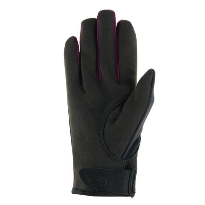 Roeckl Keysoe Junior Glove - Black/Purple-1