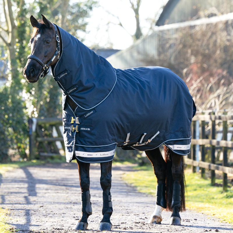 LeMieux Arika Storm-Tek Rug 350g - Navy-1