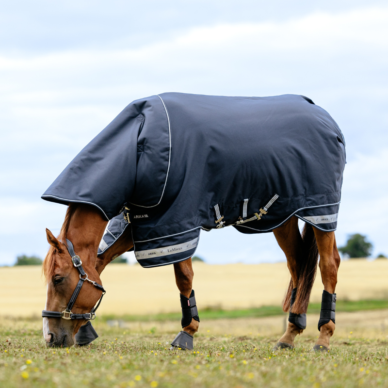 LeMieux Arika Storm-Tek Rug 350g - Navy-4