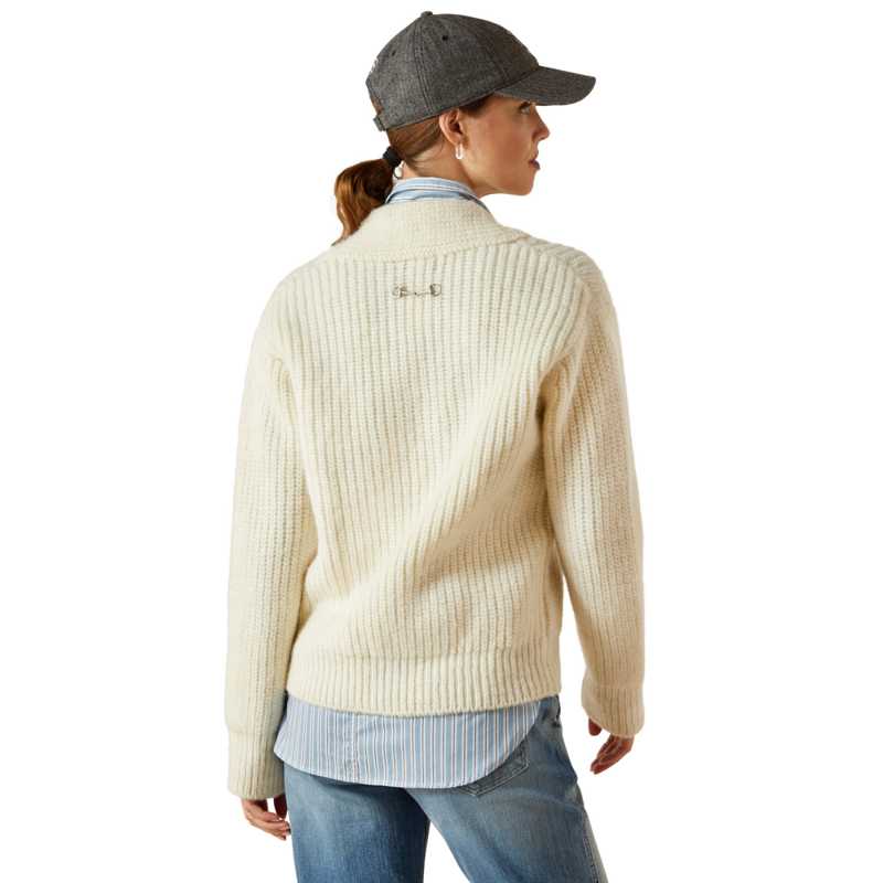 Ariat Women's Arley Sweater - Arctic Wolf-1