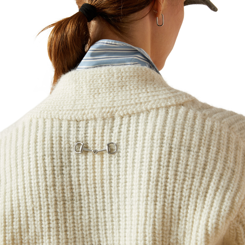 Ariat Women's Arley Sweater - Arctic Wolf-3