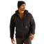 Ariat Men's Rebar All-Weather Sherpa-Lined Full Zip Hoodie - Charcoal 