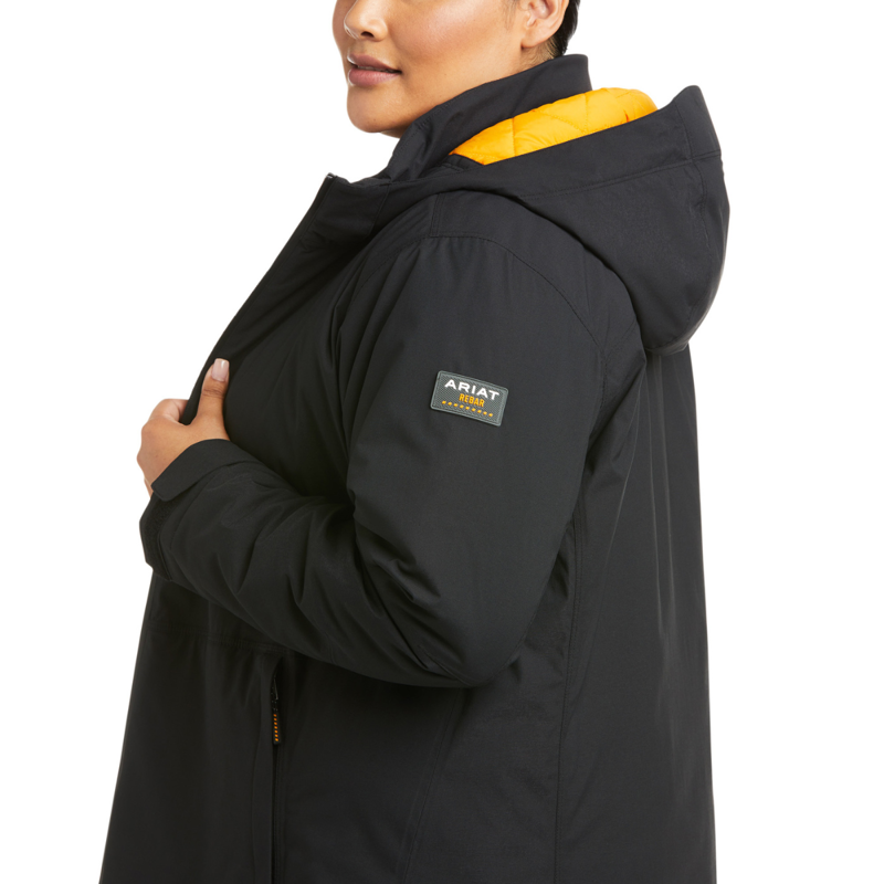 Ariat Women's Rebar Storm Fighter 2.0 Waterproof Jacket - Black-3