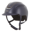 Evoke Callisto Classic Peak Riding Hat - Navy/Navy Crystal Frame