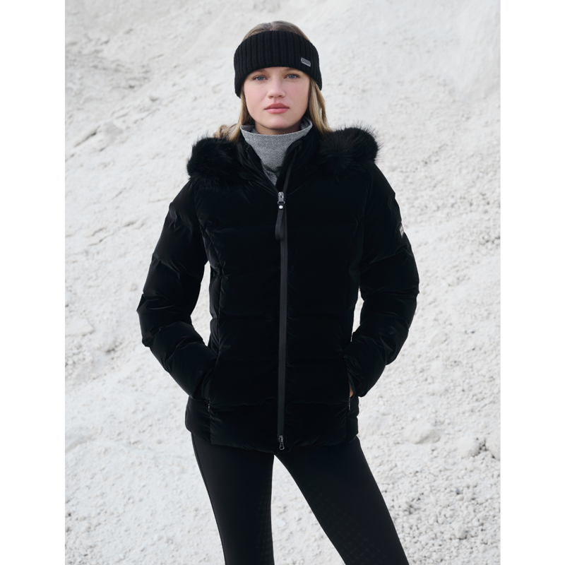 LeMieux Ladies Aspen Puffer Jacket - Black-5