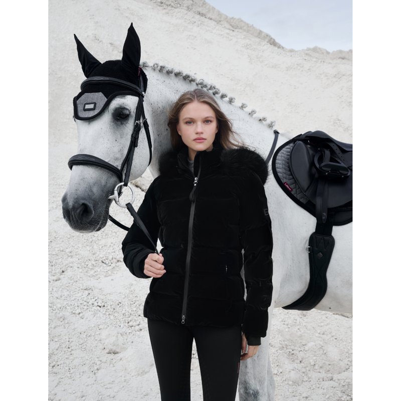 LeMieux Ladies Aspen Puffer Jacket - Black-9