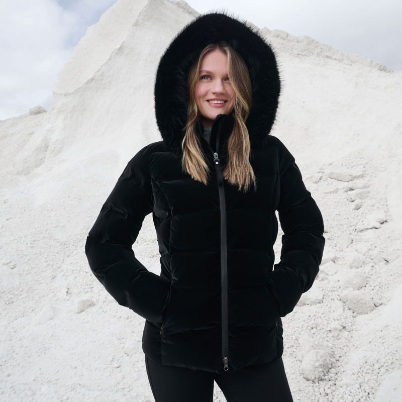 LeMieux Ladies Aspen Puffer Jacket - Black-4