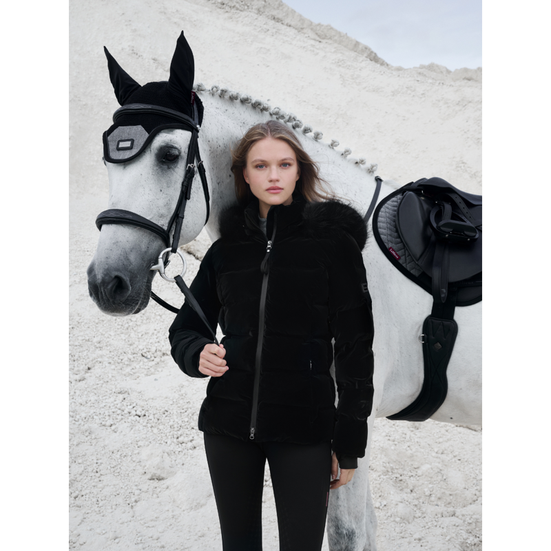 LeMieux Ladies Aspen Puffer Jacket - Black-6