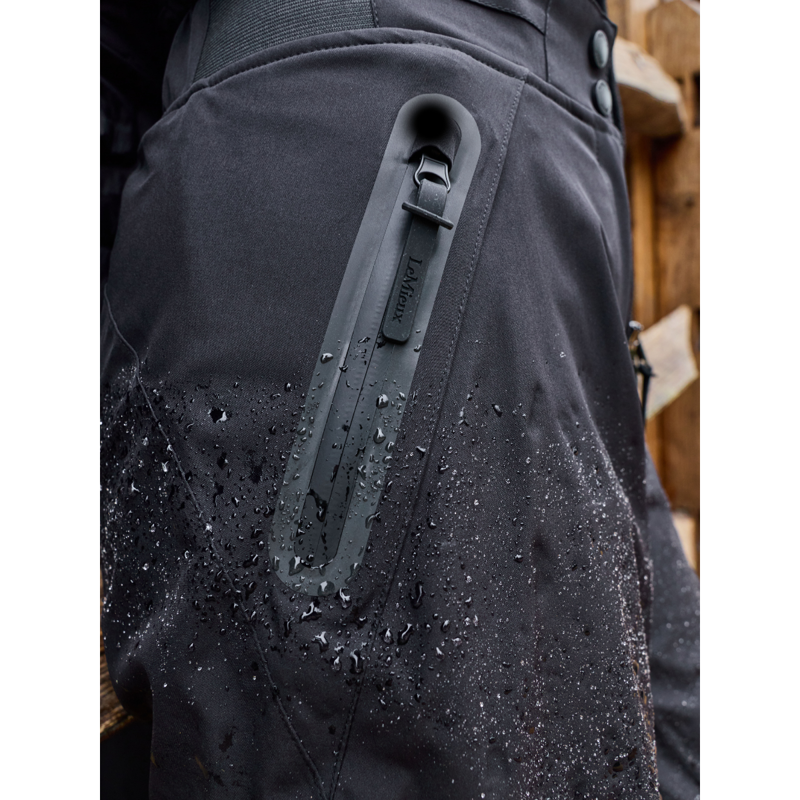 LeMieux Drytex Stomwear Waterproof Trousers - Black-9