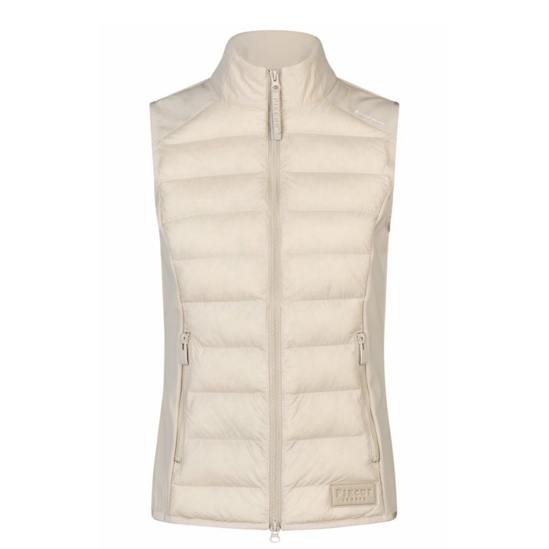 Pikeur Ladies Hybrid Vest - Pale Grey
