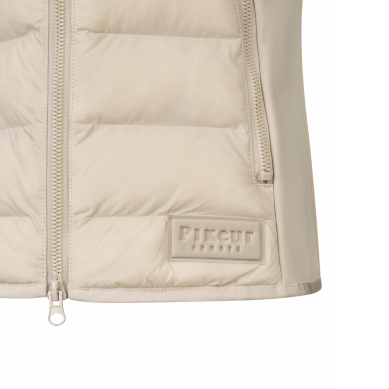 Pikeur Ladies Hybrid Vest - Pale Grey-4