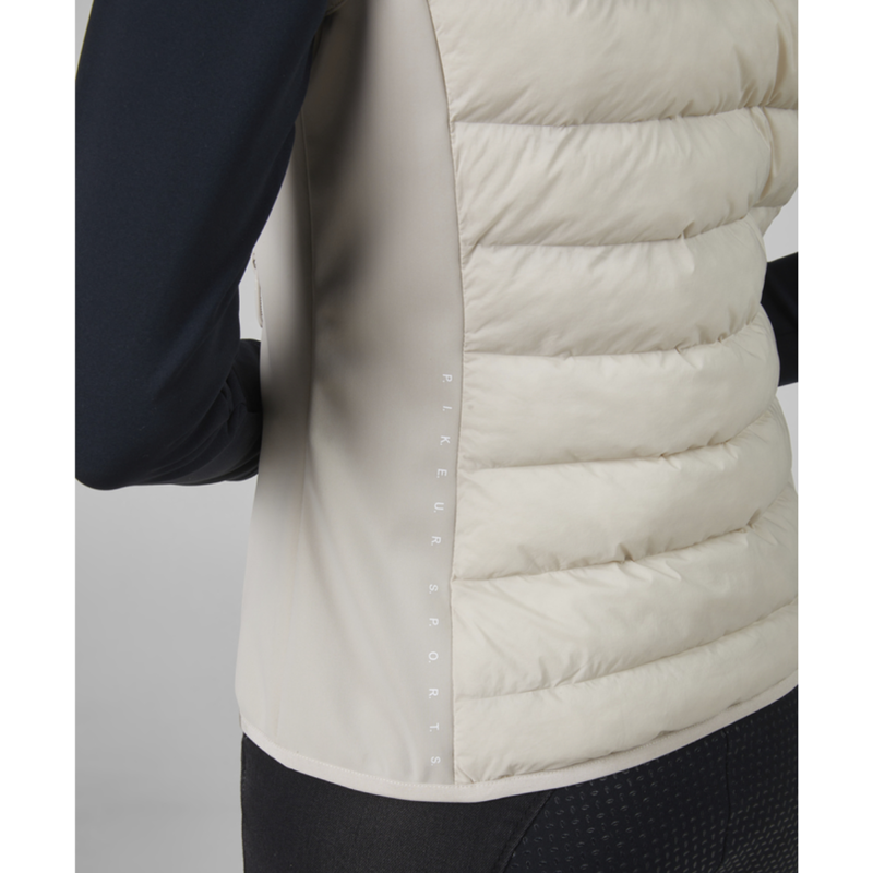 Pikeur Ladies Hybrid Vest - Pale Grey-7