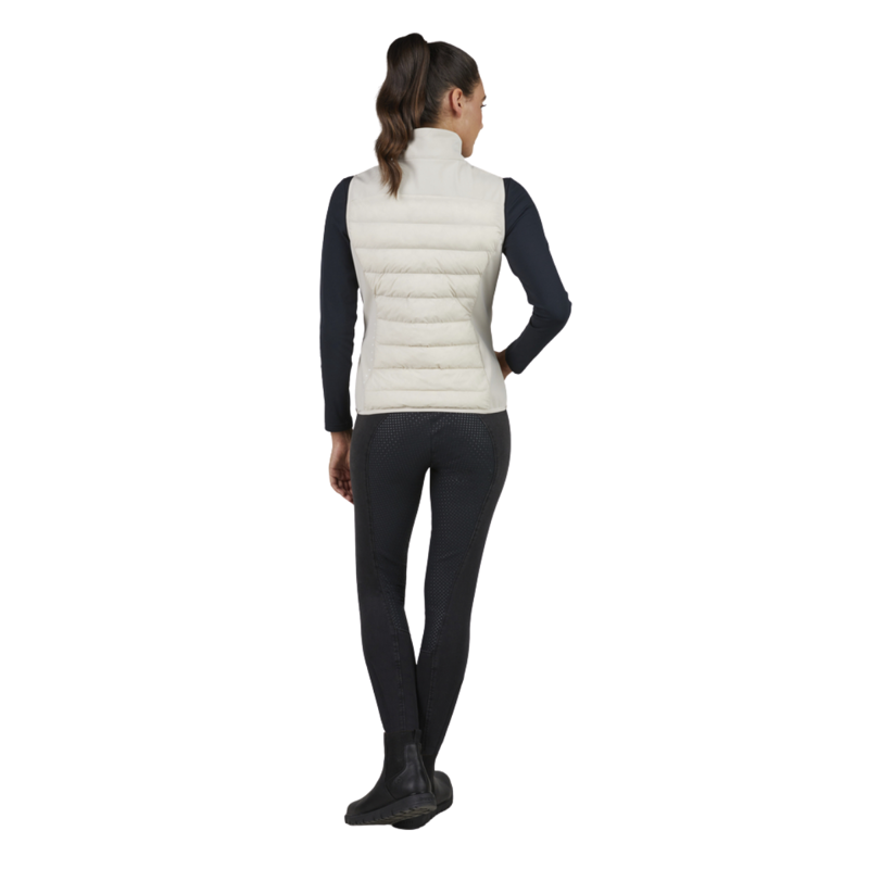 Pikeur Ladies Hybrid Vest - Pale Grey-3