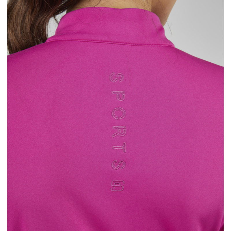 Pikeur Ladies Zip Shirt - Blaze Berry-3