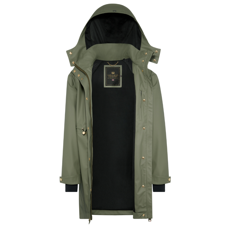 Holland Cooper Chartwell Rain Parka - Sage-7
